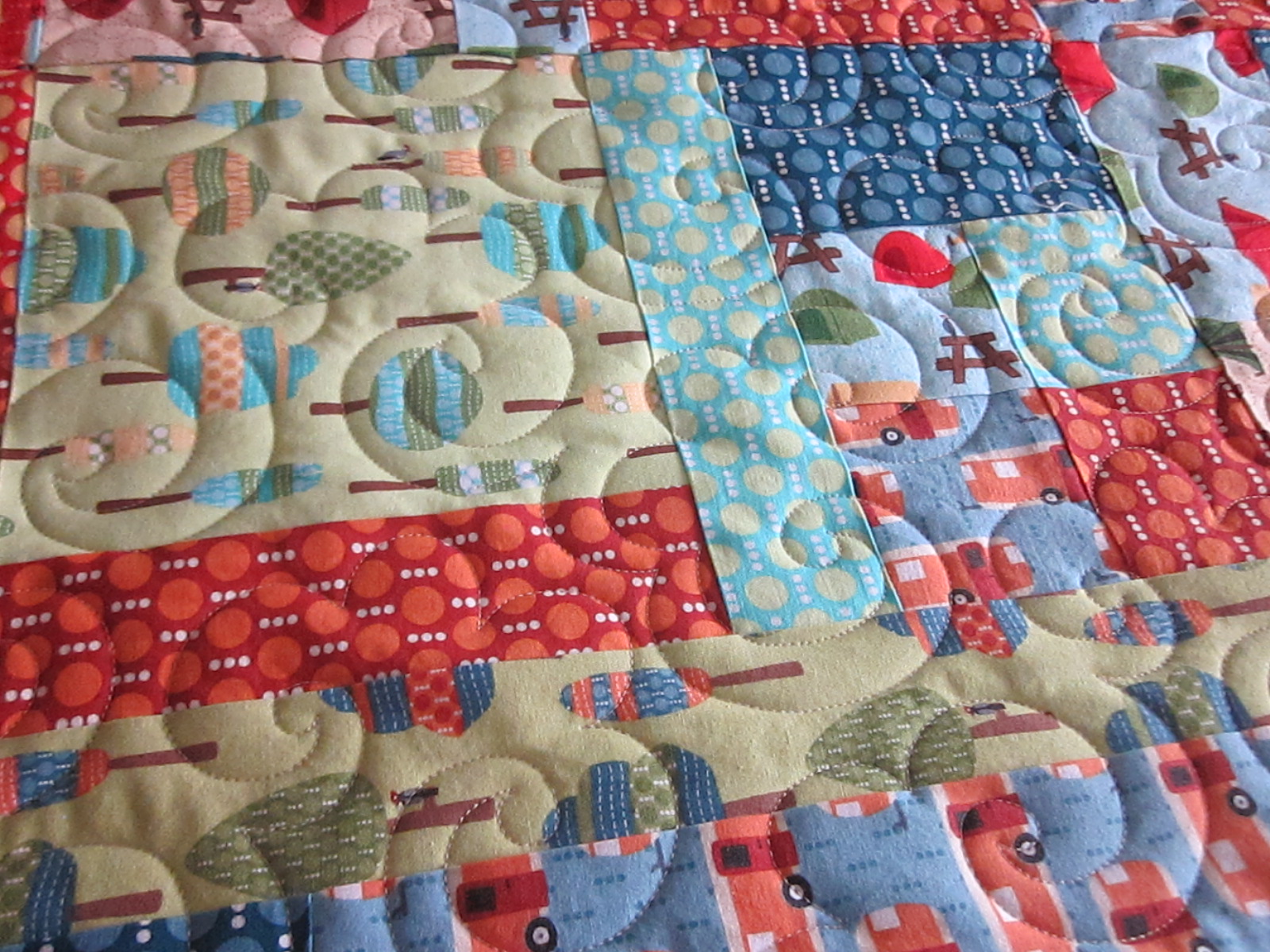  Zany Quilter Denise's Camping Quilt!
