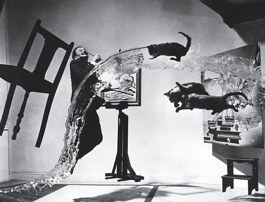 #21 Dalí Atomicus, Philippe Halsman, 1948 - Top 100 Of The Most Influential Photos Of All Time #21 Dalí Atomicus, Philippe Halsman, 1948 - Top 100 Of The Most Influential Photos Of All Time