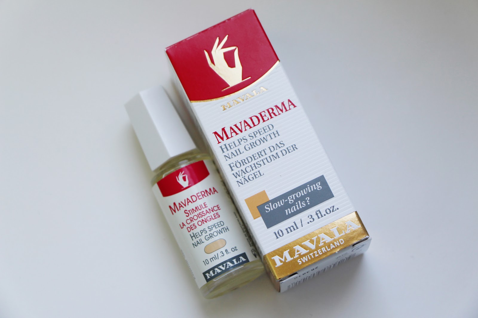 MAVALA / MAVADERMA Helps speed nail growth + MAVAFLEX Serum for nails