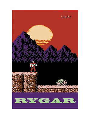 rygar 8 bit screenshot
