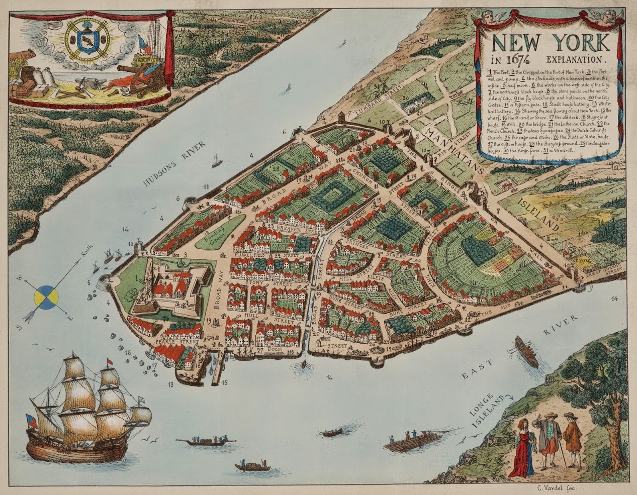 Sylvia Lande Notes - NYC%2Bmap%2B1674%2B %2B4jpg