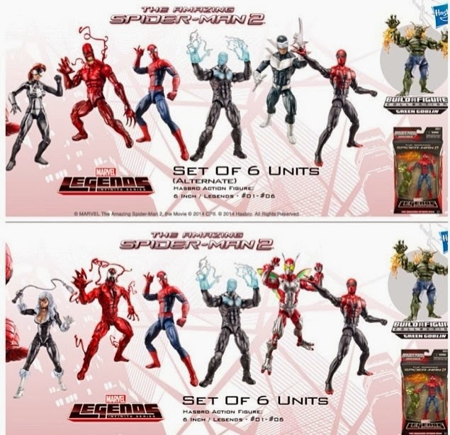 juguetes de amazing spiderman 2