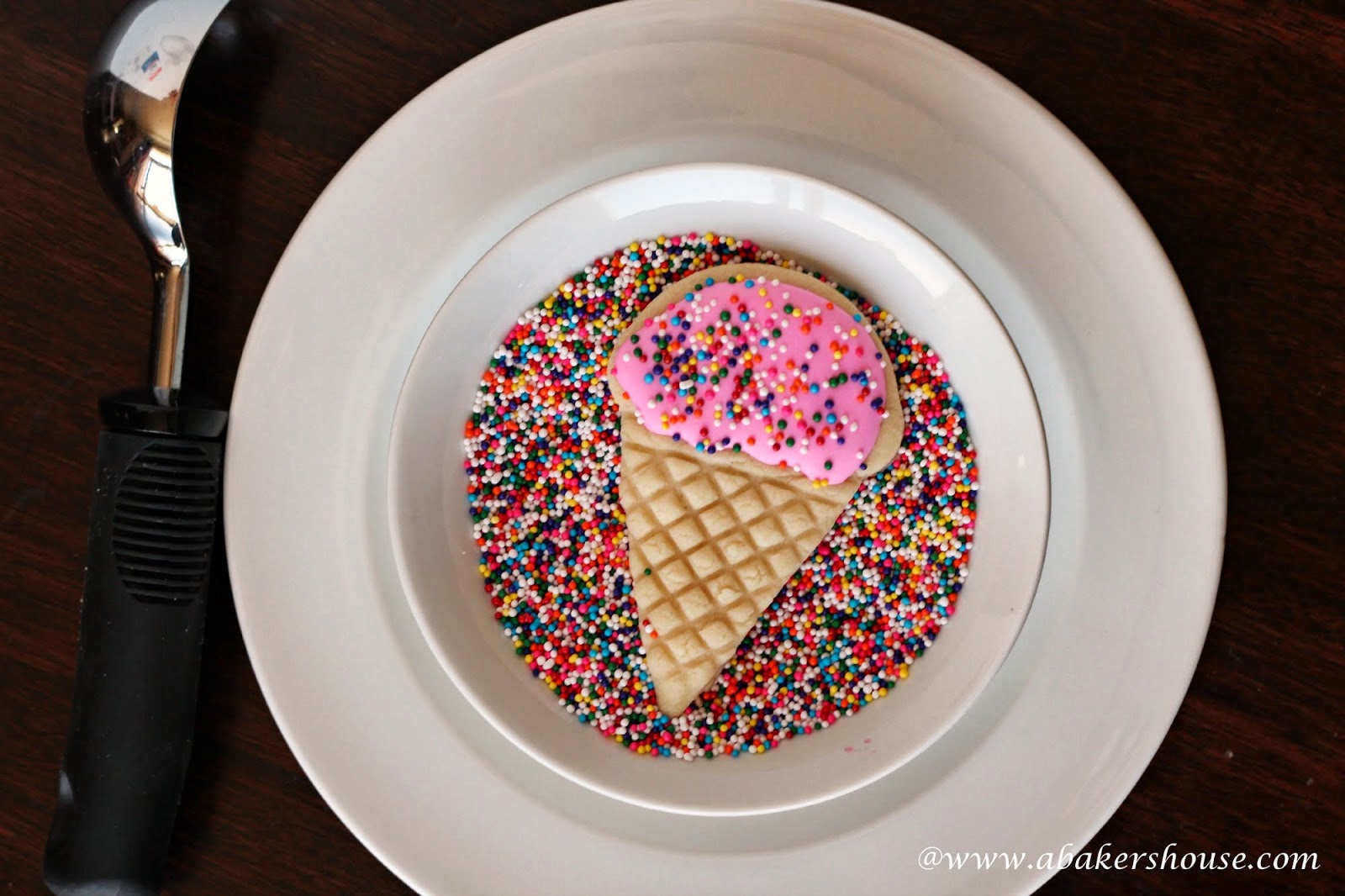 Ice Cream Cone Cookies | A Baker's House
