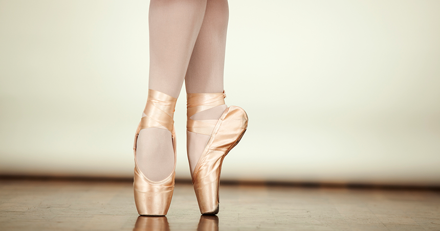 different types of ballet shoes