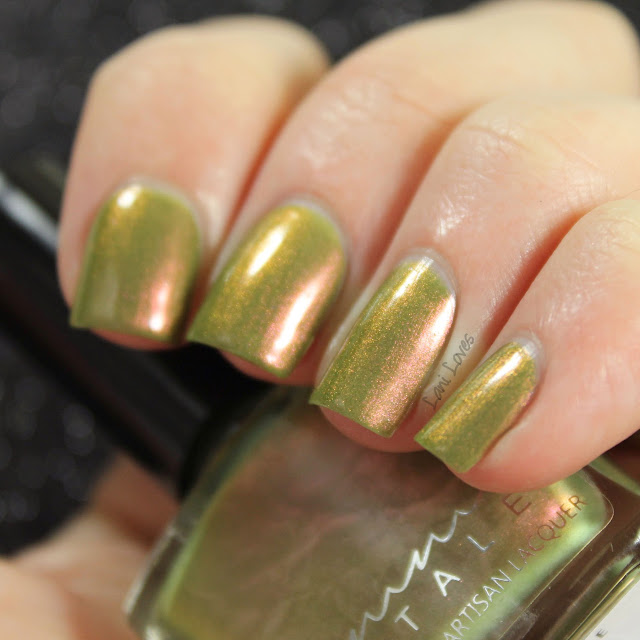 Femme Fatale Cosmetics August Presale - Infamous Riddle Nail Polish Swatches & Review
