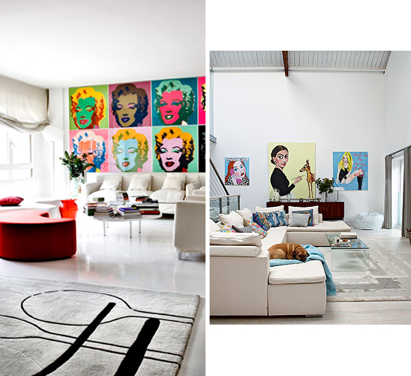 Pop Art In Living Room Luxury Lifestyle Design Architecture Blog pop-art-in-living-room-luxury-lifestyle-design-architecture-blog