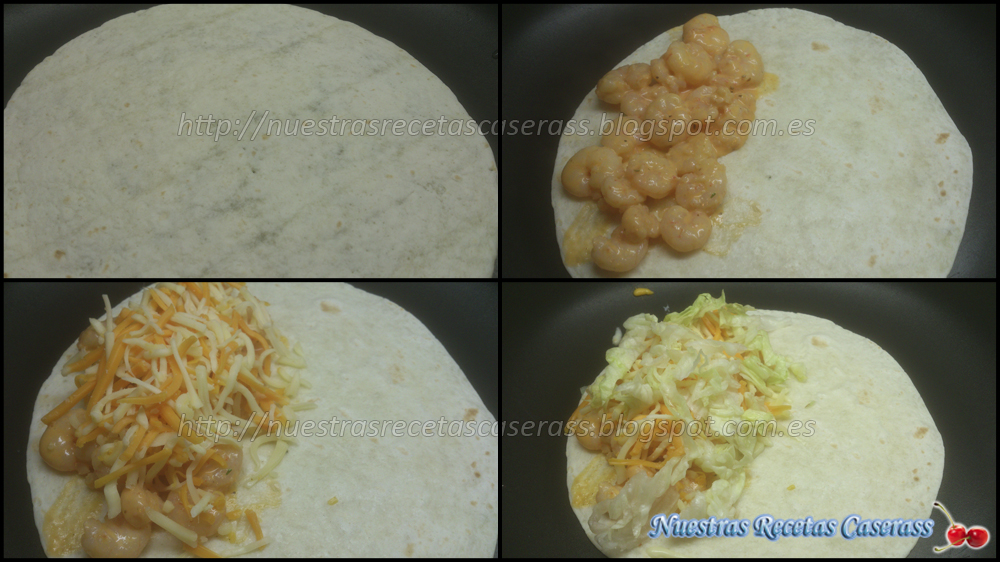 Nuestras Recetas Caseras Quesadillas de Gambas