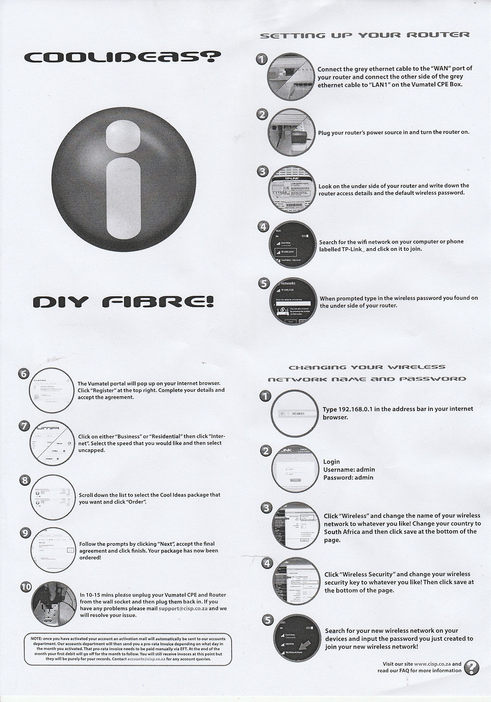 Insights and Rants Vumatel and Cool Ideas A setup guide