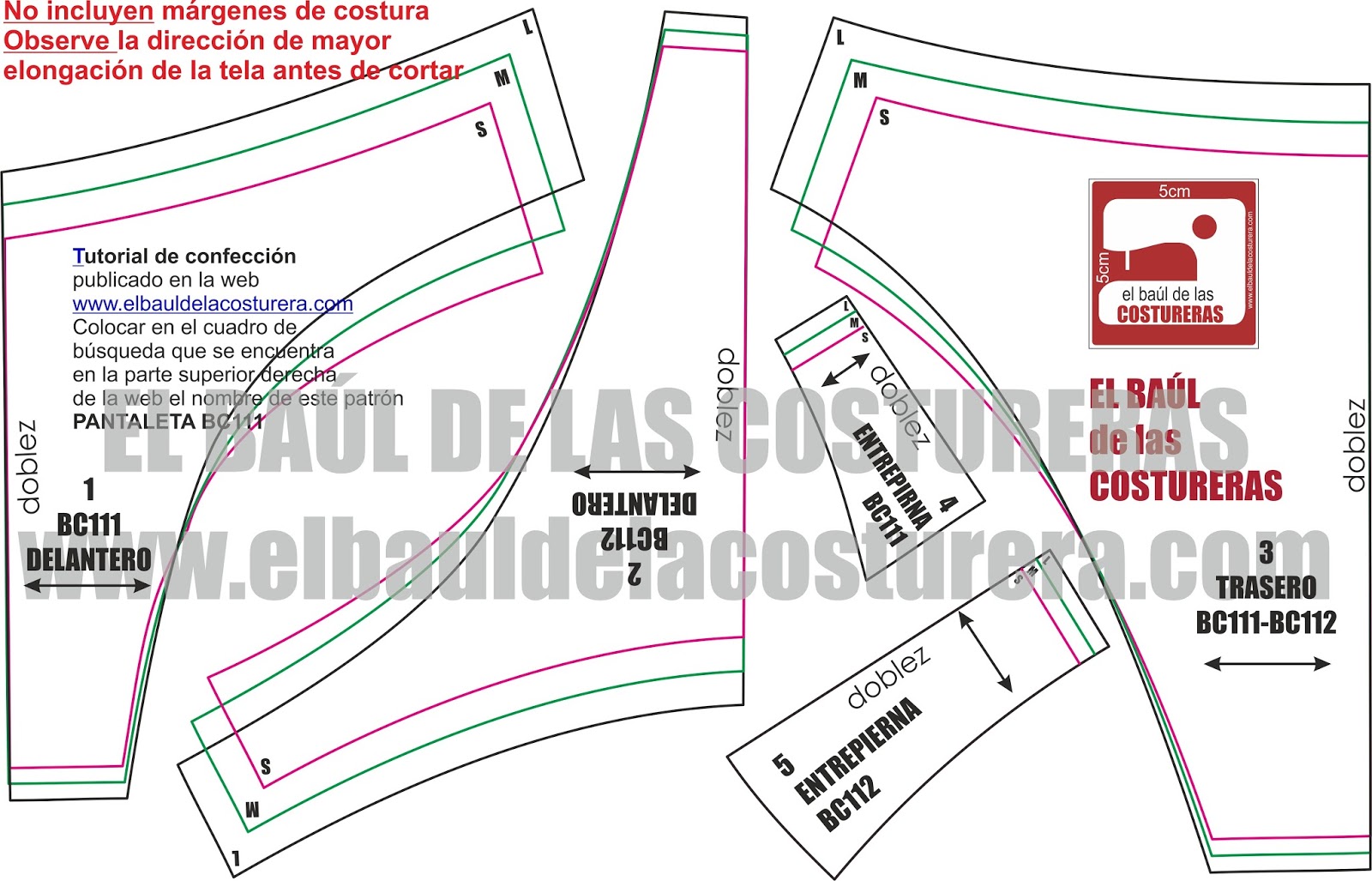 patron molde costura PDF Peru