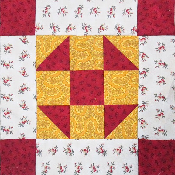 Austen Family Album: Block 7: Philadelphia Block for Aunt Phila Hancock
