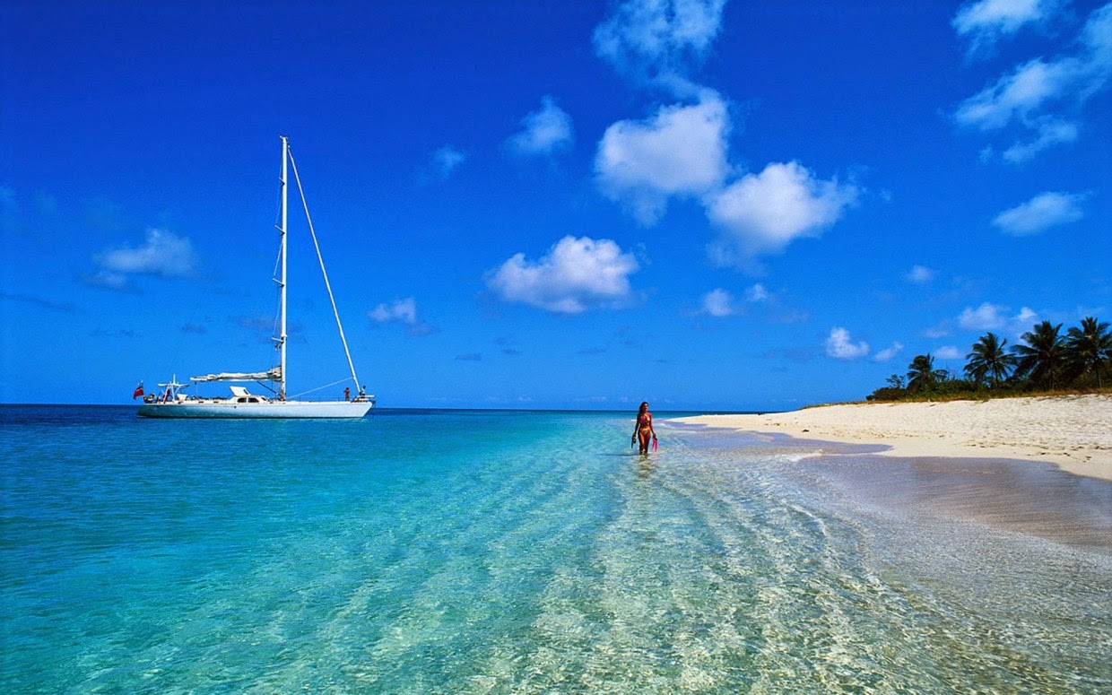 #12. Mauritius is located in the southeast coast of the African continent in the southwest Indian Ocean. - 12 Places To Swim With The Clearest, Bluest Waters. #2 Wow!