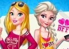 juegos de Barbie y Frozen