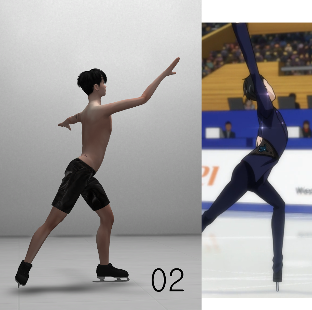 Sims 4 Cc S The Best Figure Skating Poses Of Yuri On Ice For Male By Minc S Sims4