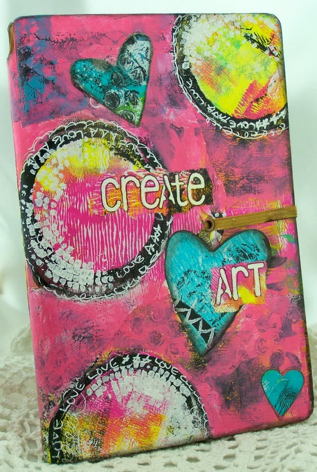 Eclectic Paperie Create Art Journal Cover