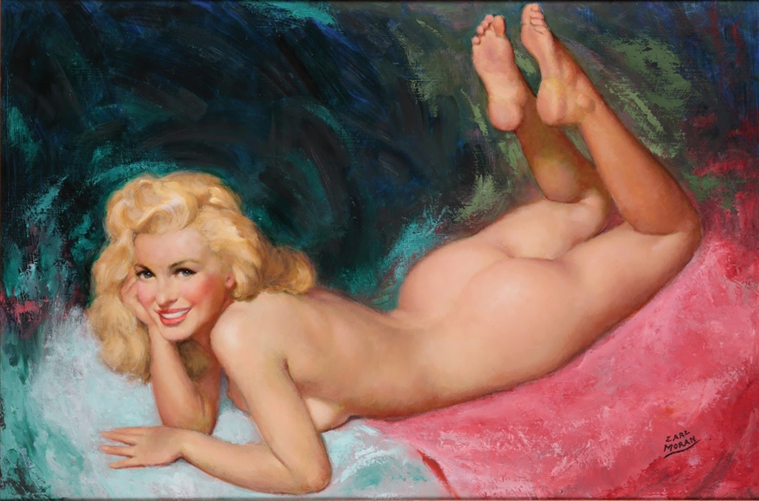 The inception of Earl Moran's vibrant career as a pin-up artist could ...