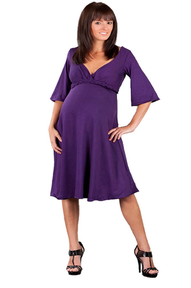 New Fashion Latest Maternity Dresses for Special Occasions 2014