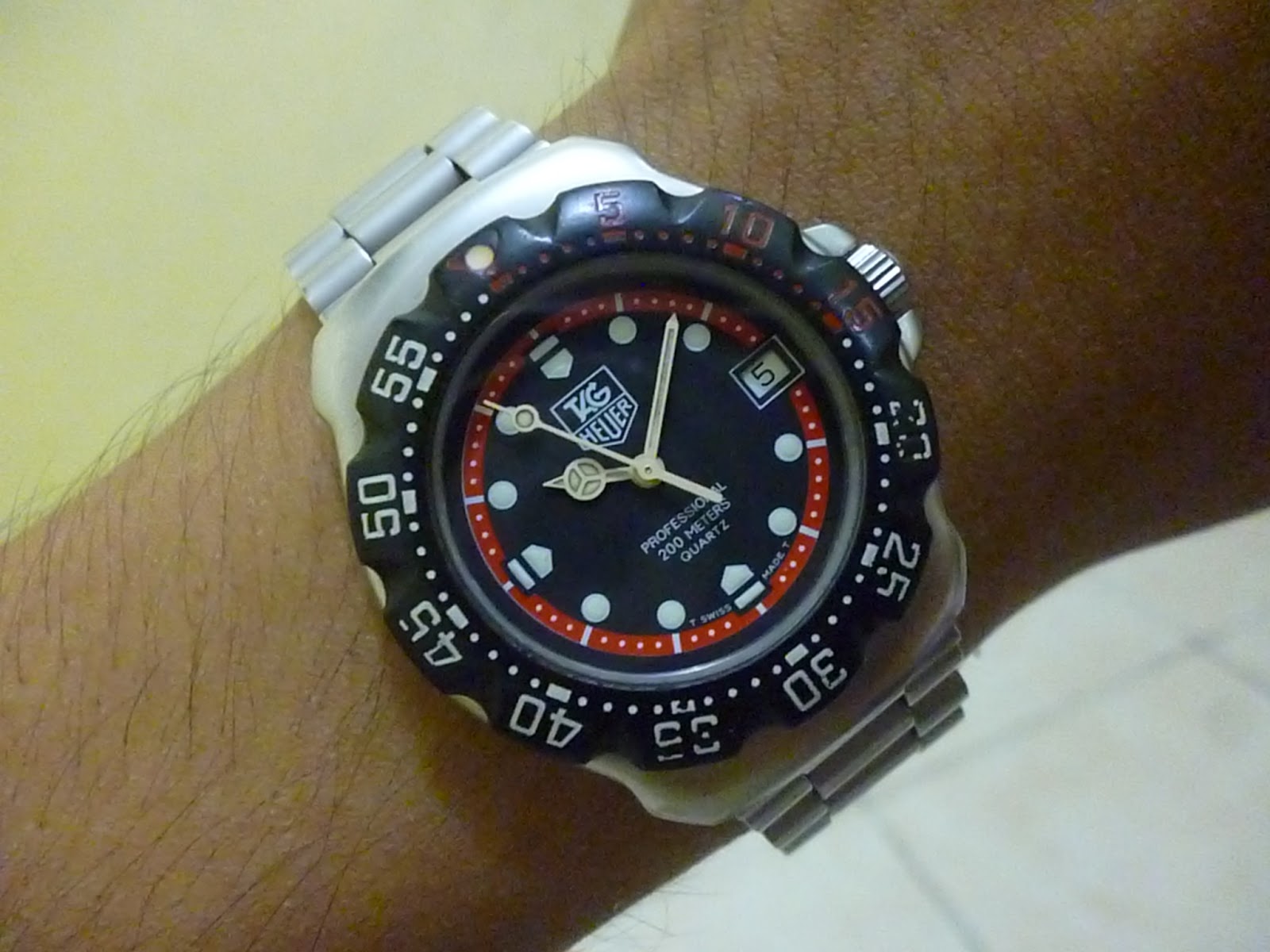 One Arloji: Vintage Tag Heuer Formula 1 Sold