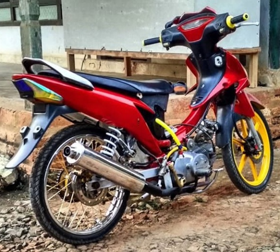 Modifikasi Supra X 125 Standar kekinian 2020 Dudungmaman07