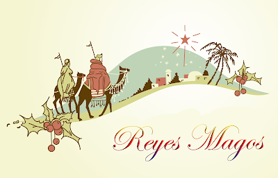 Ilustraciones de los Reyes Magos 6 de enero
