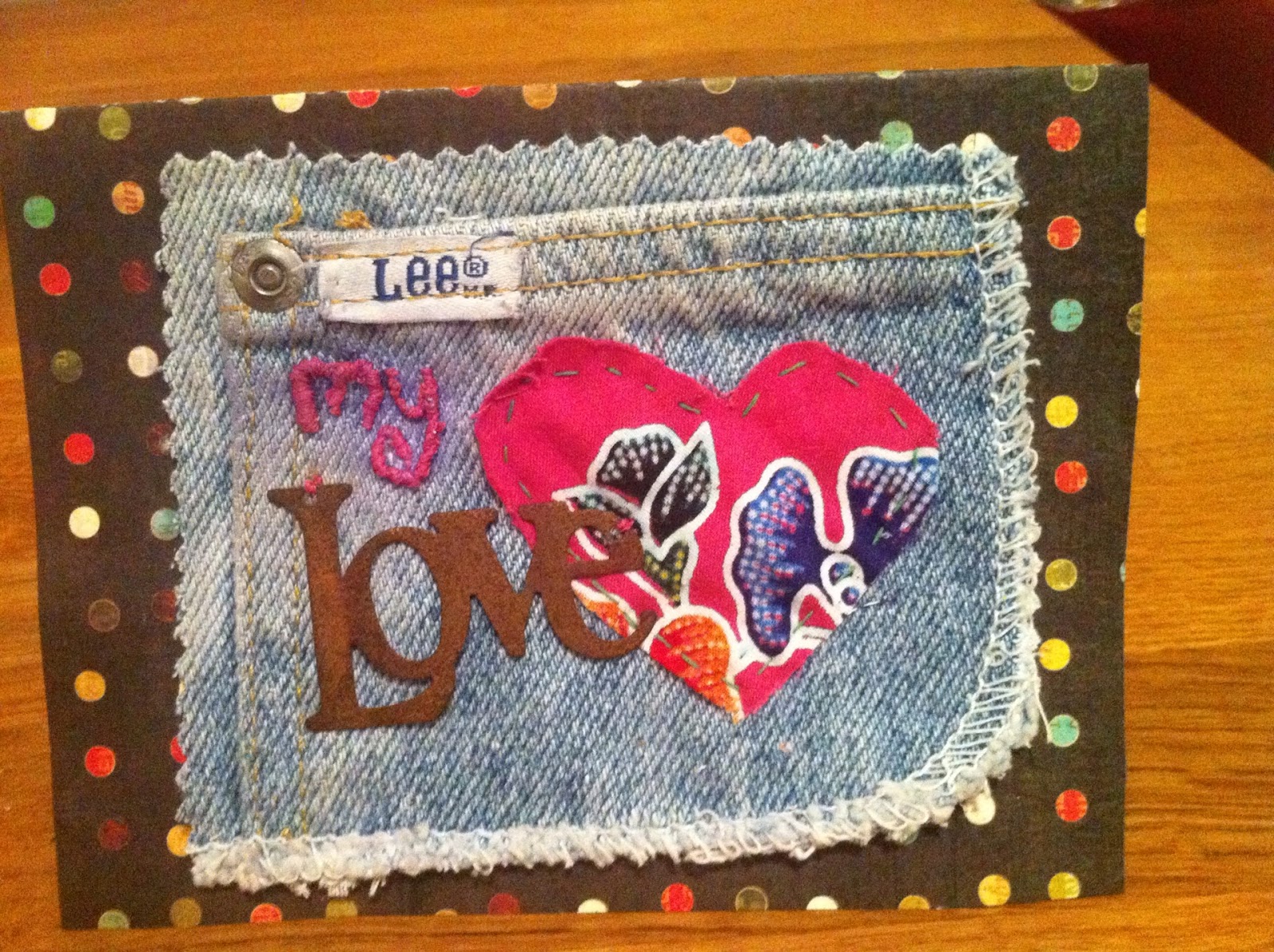 Claire's Crafts: My boyfriend's Homemade Valentine's Card