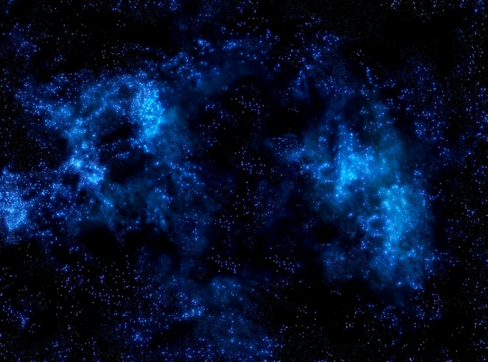 Standard Blue Space Wallpaper