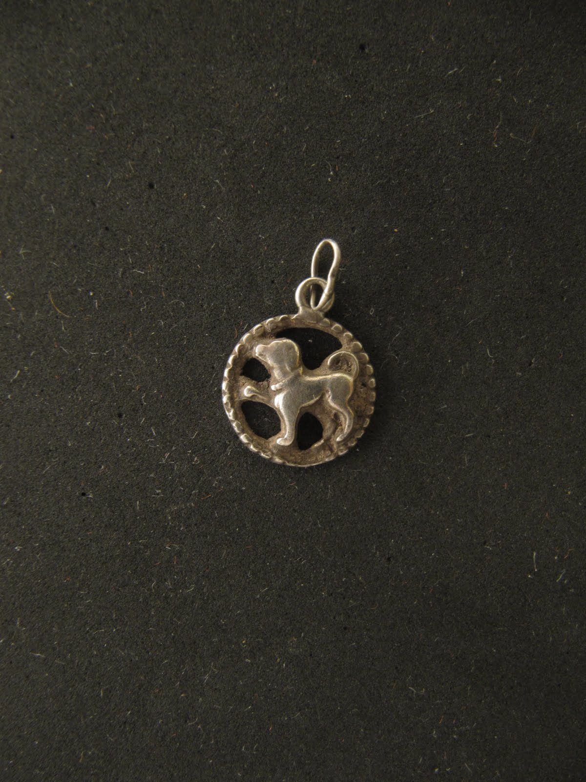 earthglobalart indian silver talisman 9