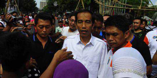 Jokowi Tetap Blusukan Dibulan Puasa
