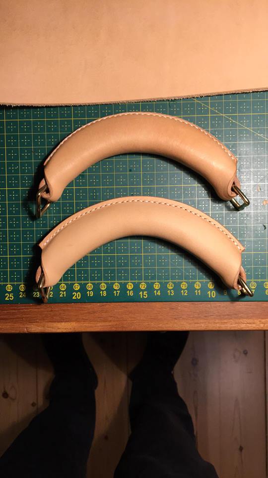 Andersen leather Briefcase handle