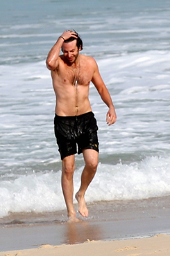 VJBrendan.com: Bradley Cooper Goes Swimming in Rio de Janeiro, Brazil.