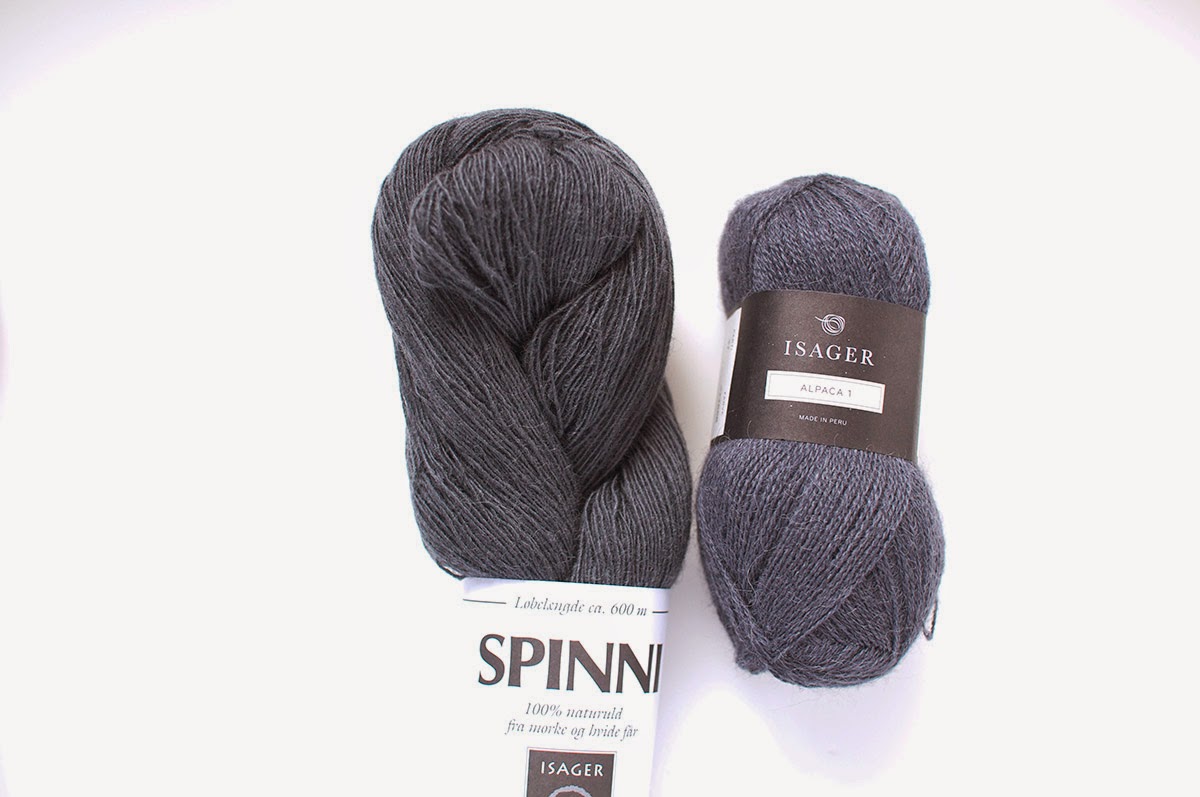 Isager糸Spinni & Alpaca 1 - 色番47のセット