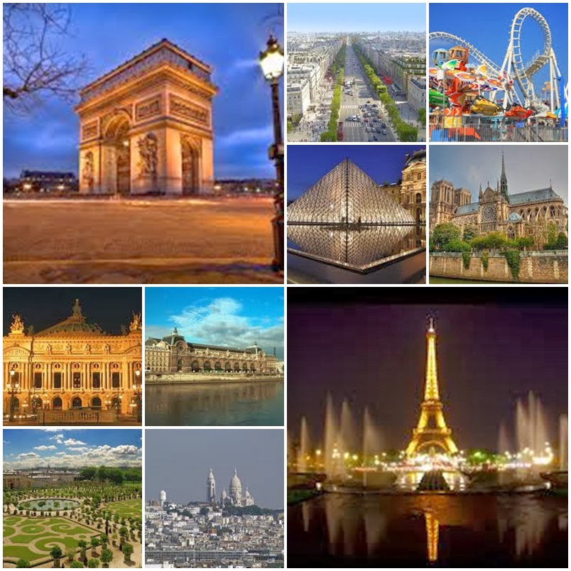 Famous places in paris france to visit