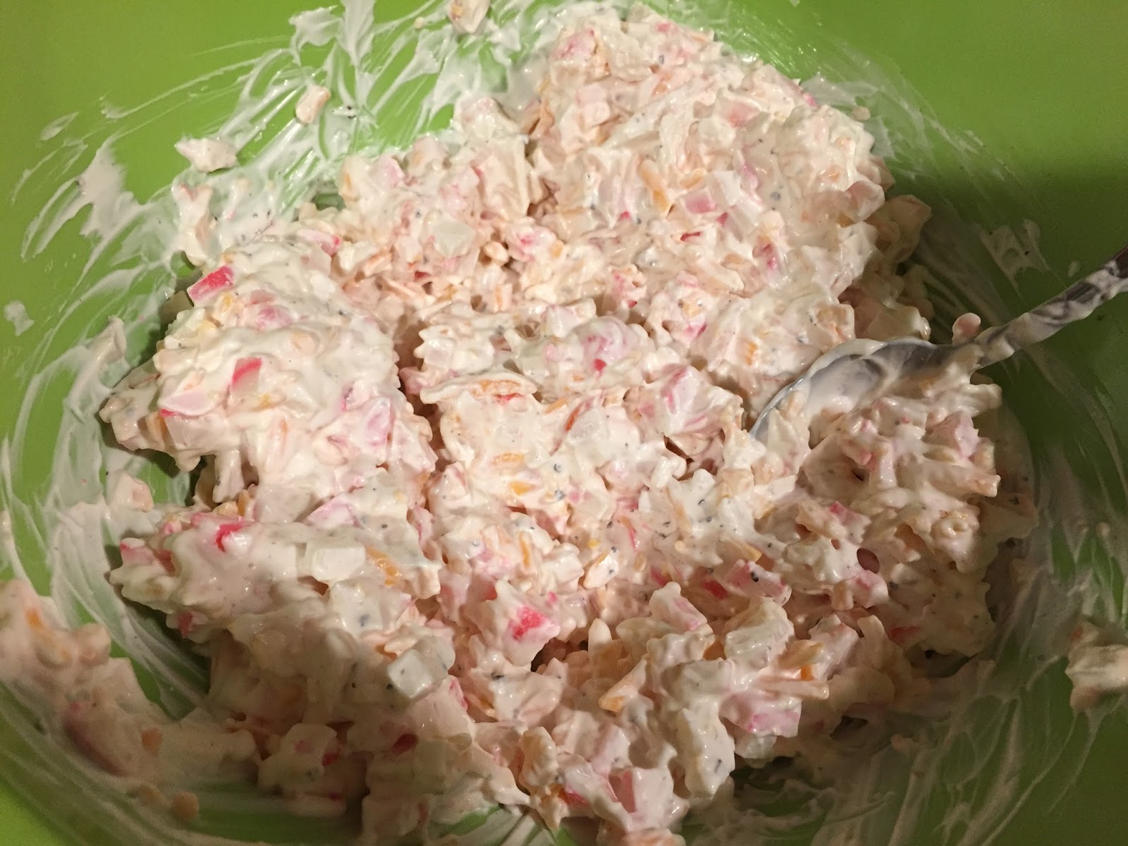 In the Kitchen Hot Kamaboko & Imitation Crab Dip