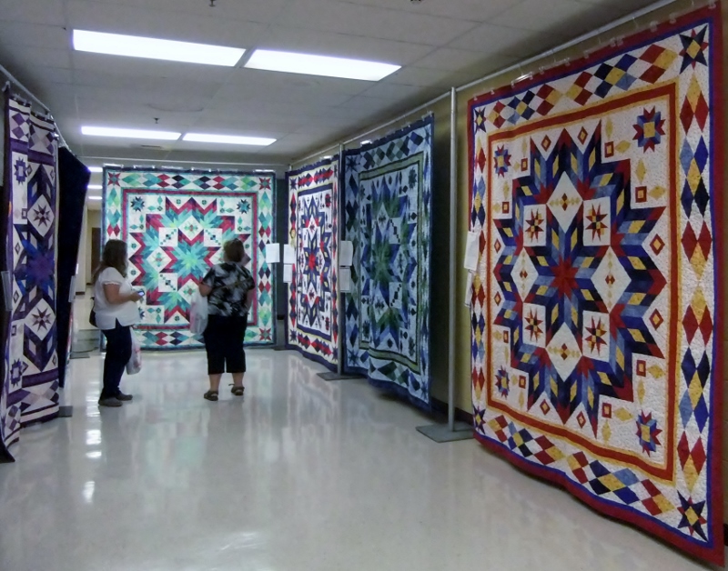 Nancie Anne Quilts Taos Quilts at Idaho PieceMakerS Show