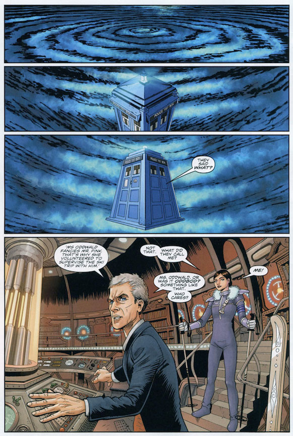 Doctor Who Porn Comics - Existential Ennui: Doctor Who: The Twelfth Doctor #1 by Robbie Morrison and  Dave Taylor (Titan Comics, 2014): Comic Review