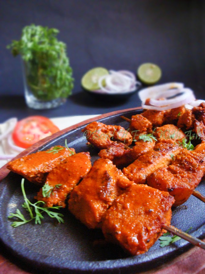 Grilled Chicken Tikka Recipe