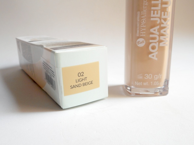 Buy Bell HYPOAllergenic Aqua Jelly Make-up 02 Light Sandbeige 30g (1.05 oz)  · USA