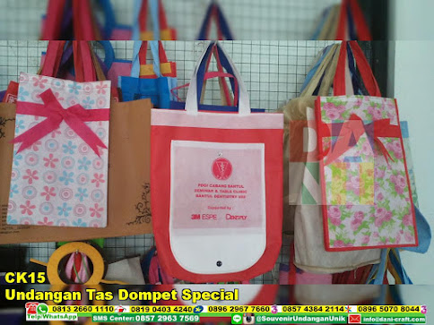 jual Undangan Tas Dompet Special
