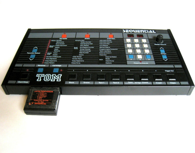 Besiddelse Erobring lotteri MATRIXSYNTH: Sequential Circuits TOM Drum Machine with Data Cartridge SN  01024