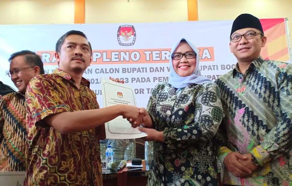 Ade Yasin Resmi Jadi Bupati Terpilih Bogor 2018-2023
