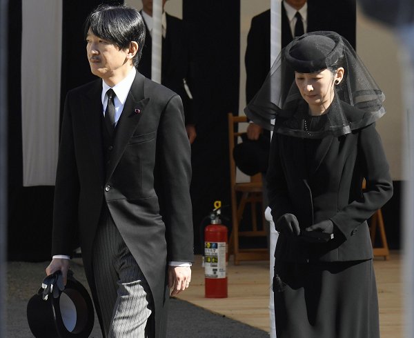 Japanese Prince Mikasa's Funeral Held At Tokyo Cemetery