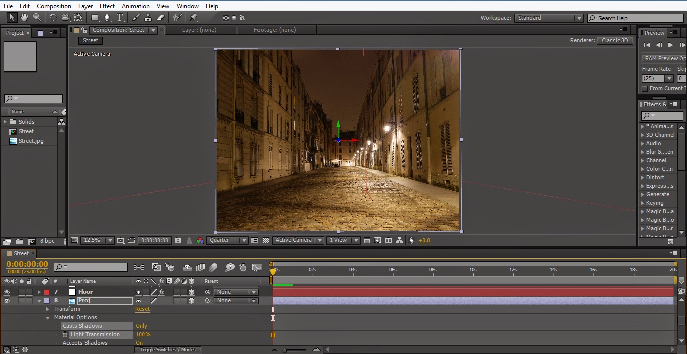 Projection Mapping in After Effects DFXology