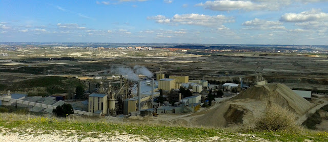 Cerro Almodóvar - vista Este Instalaciones de TOLSA