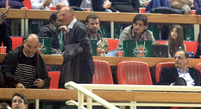 Στα αποδυτήρια ο Γιαννακόπουλος