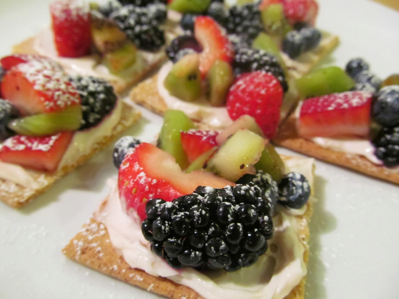 Cream Cheese Fruit Squares
