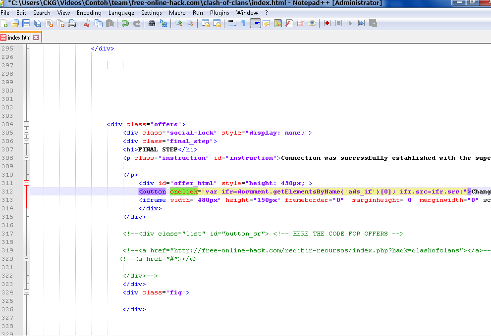 Cara Membuat Script Phising Dari Web Generator Atau track