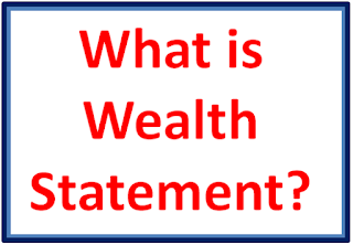 wealth statement mean