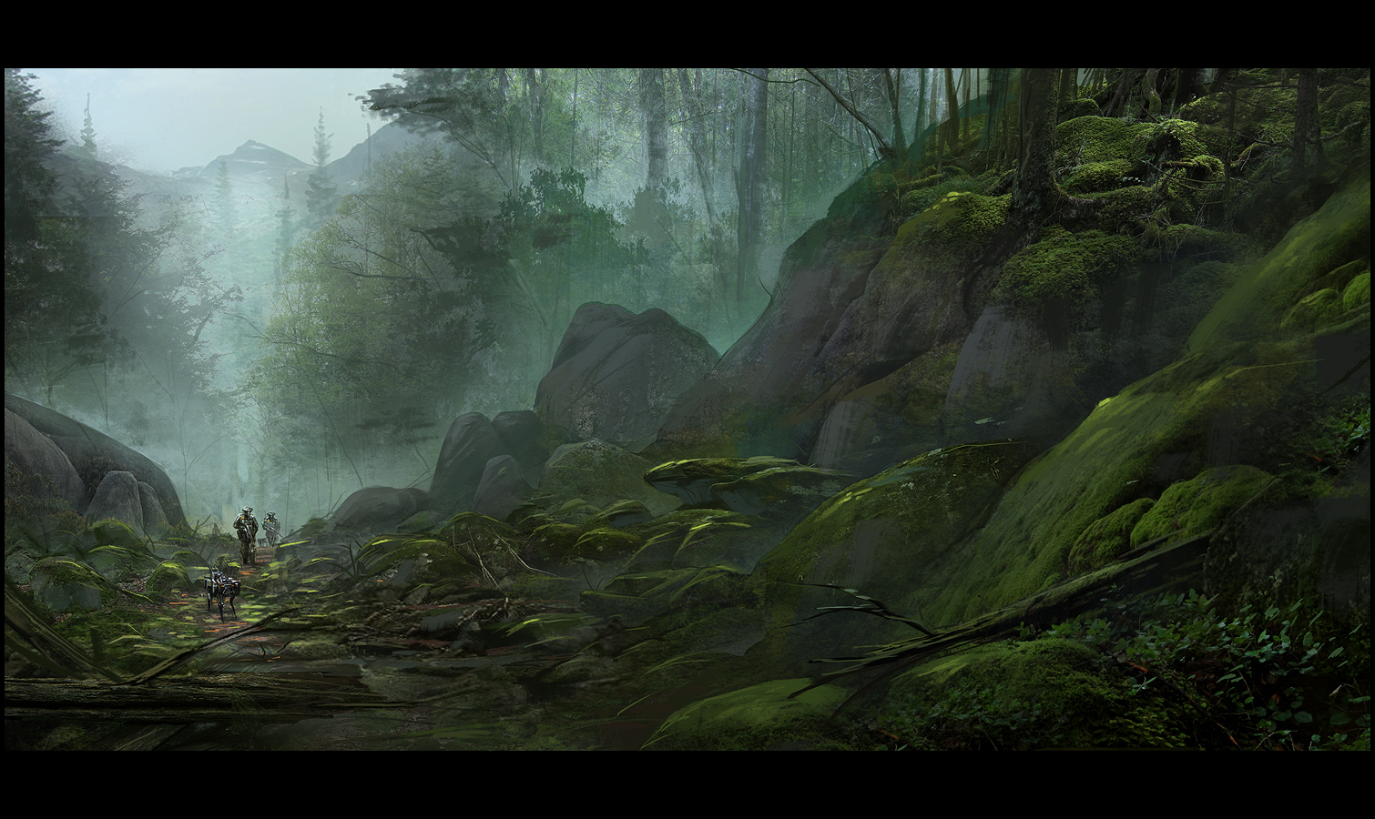 Mark Molnar - Sketchblog of Concept Art and Illustration Works: Forest