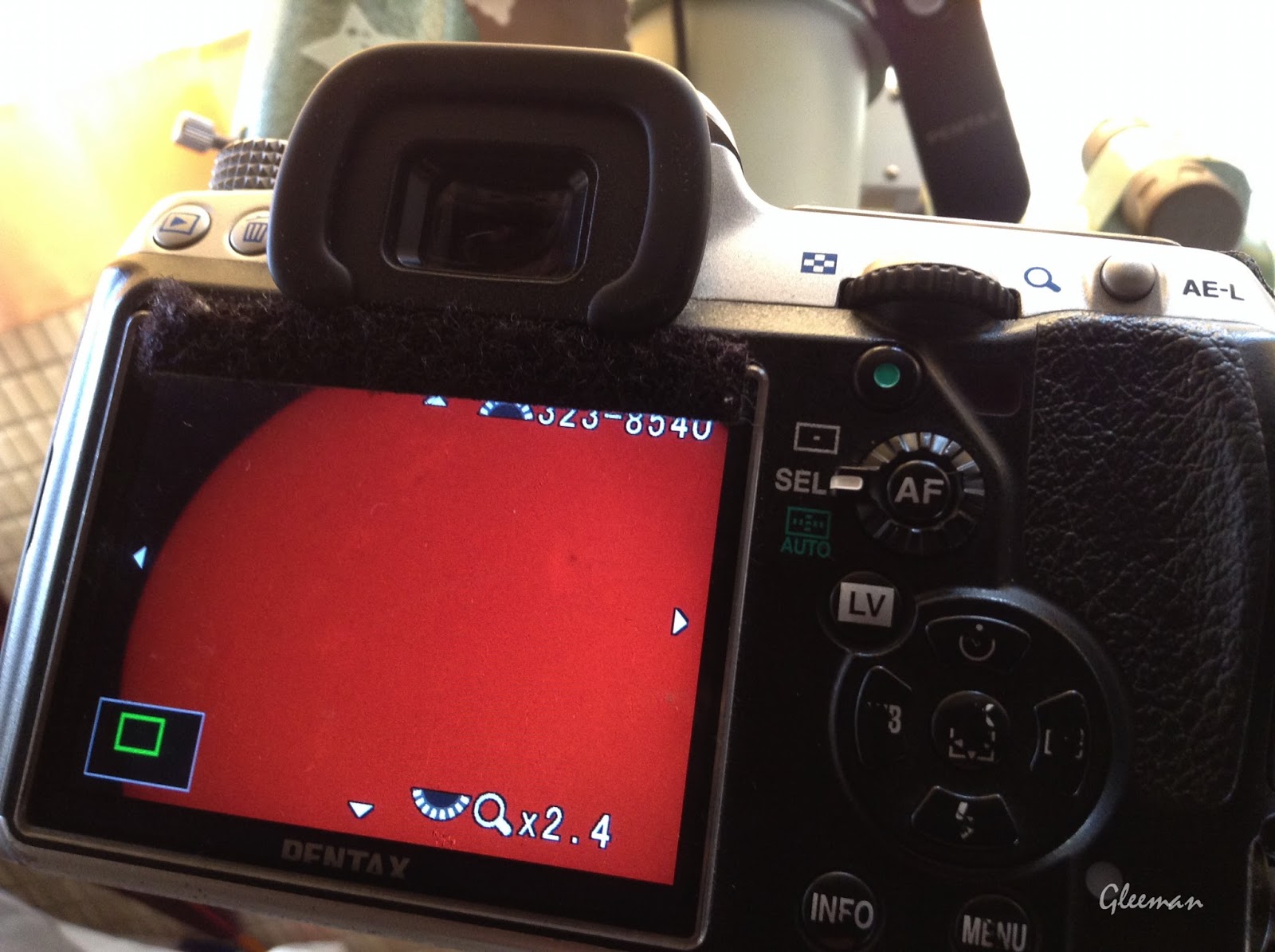拍攝太陽請用LCD liveview對焦 