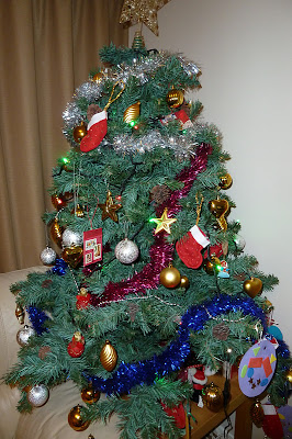 Messy Christmas tree