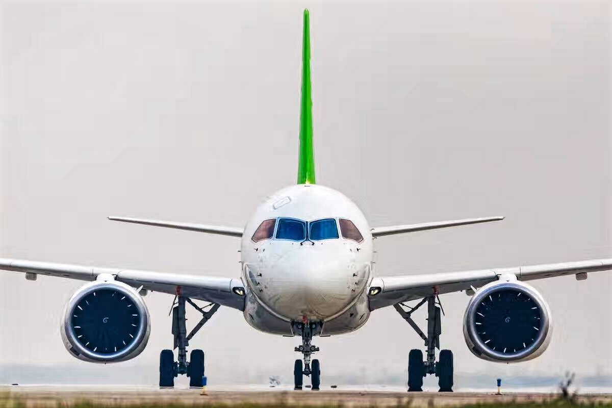 AERONEF.NETComac C919 Performs Low-speed Taxi Tests